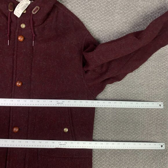 Vintage LL Bean Coat Jacket Mens Large Tall Red Hooded USA Blanket NWT Deadstock - Picture 10 of 16